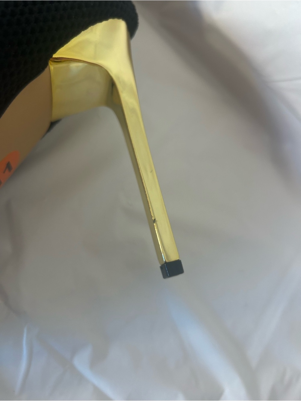 Lemonade Sock toe ankle boots stilettos - Picture 10 of 13